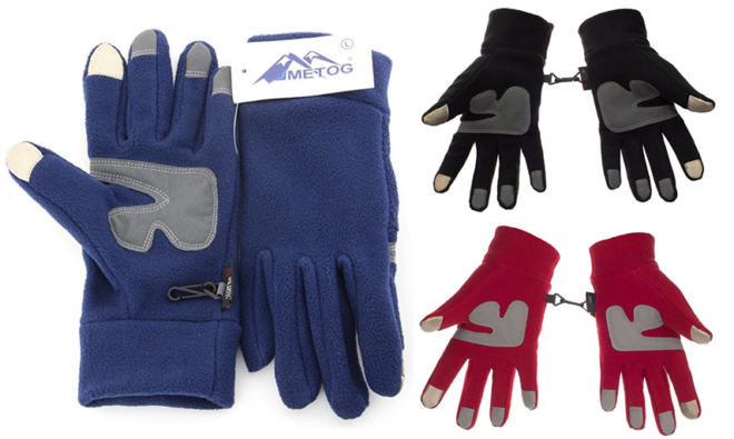 $5.20 (Reg $18) Fleece Smart Touch Gloves