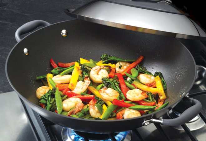 $29.99 (Reg $100) Anolon Nonstick Covered Wok + FREE Shipping (Today Only)