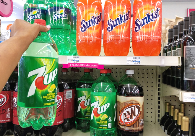 $0.50 (Reg $2.09) 7UP, A&W or Canada Dry at CVS (Week 10/29)