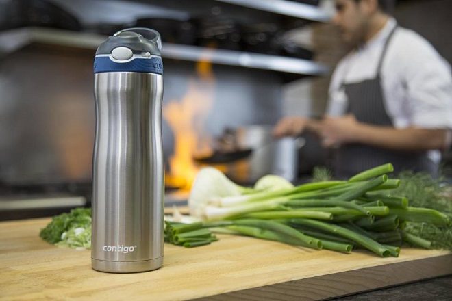 $11.44 (Reg $20) Contigo Autospout Stainless Steel Water Bottle