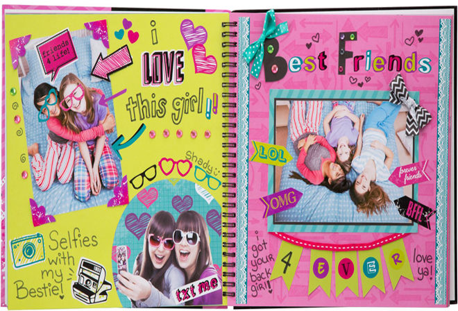 $8.75 (Reg $22.50) ALEX Toys Craft Friends 4 Ever Scrapbook Kit