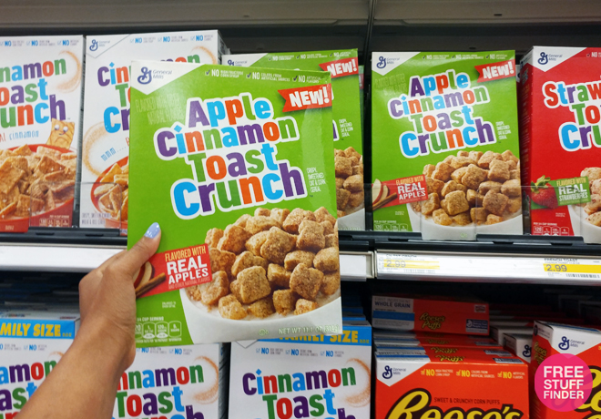 *HOT* $0.99 (Reg $3) Apple Cinnamon Toast Crunch Cereal at Target