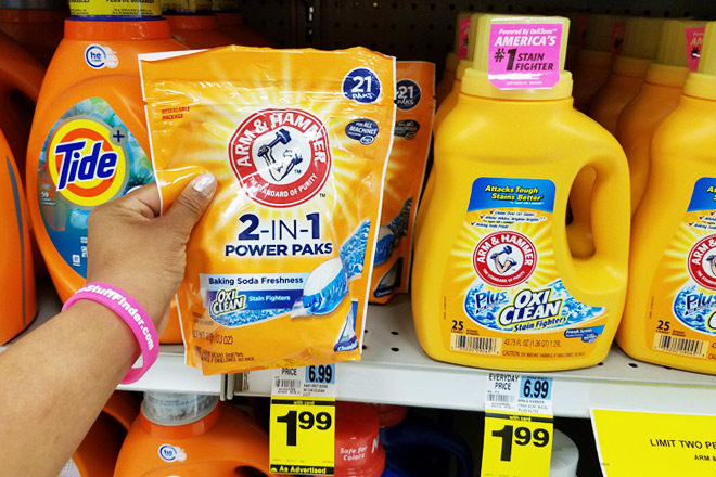 *HOT* $0.99 (Reg $7) Arm & Hammer Laundry Detergent at Rite Aid