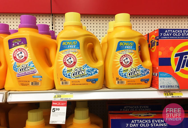 *HOT* $4.00 in Arm & Hammer Detergent Coupons + Target & Walmart Deals