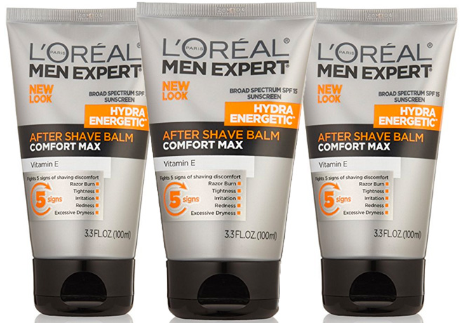 $3.64 (Reg $7) L'Oreal Aftershave Balm + FREE Shipping