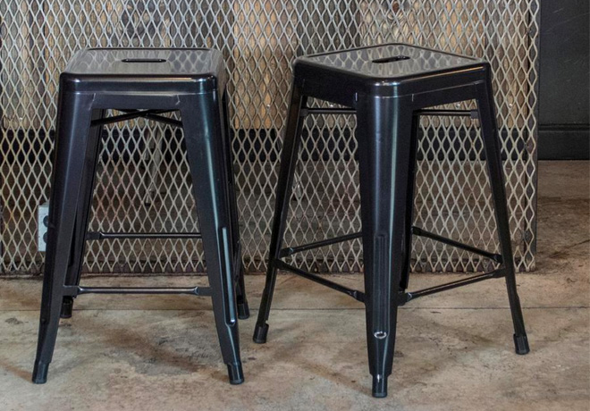 $49.99 (Reg $80) 2-Pack Stackable Bar Stools + FREE Shipping