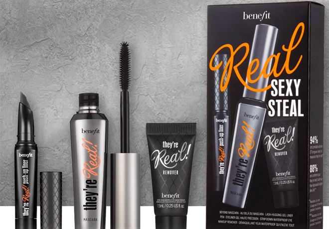 *HOT* $14 ($40 Value) Benefit They're Real Mascara, Liner & Remover