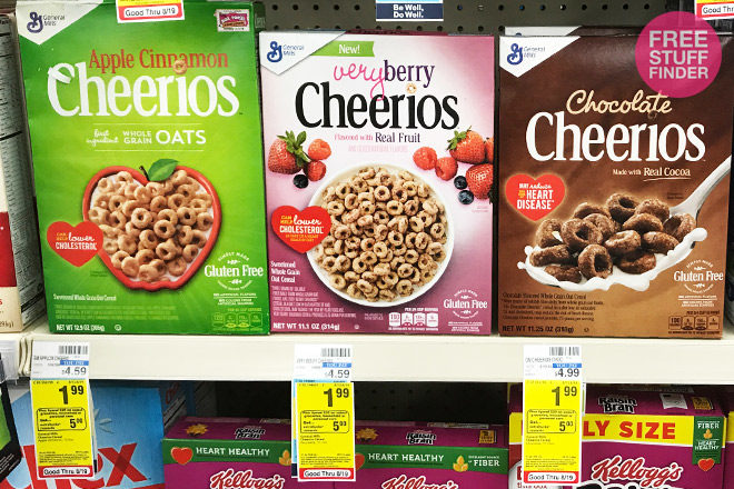 *HOT* $0.99 (Reg $4.59) Very Berry Cheerios at CVS (Print Now!)