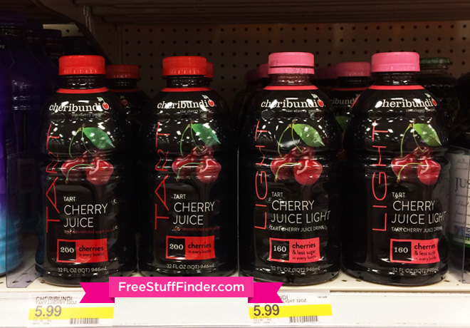 $1.99 (Reg $6) Cheribundi Cherry Juice at Target (Print Now!)