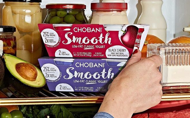 RUN! 2 FREE Chobani Smooth Yogurts at Walmart