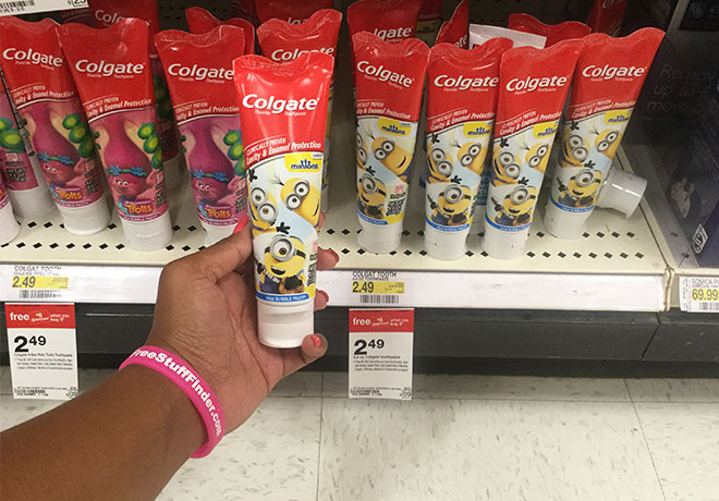 *HOT* $0.69 (Reg $2.49) Colgate Kids Toothpaste at Target