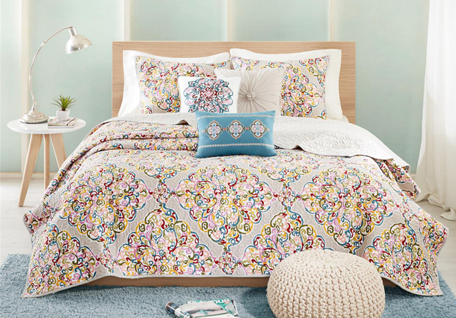 *HOT* $33.94 Merrano 6-pc Quilted Coverlet Set + FREE Shipping