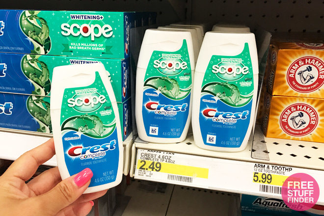 *HOT* $0.24 (Reg $2.49) Crest Complete Toothpaste at Target