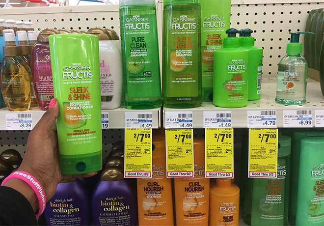 *HOT* $0.50 (Reg $4.49) Garnier Shampoo & Conditioner at CVS