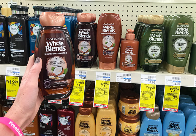 *HOT* $0.75 (Reg $5) Garnier Whole Blends Shampoo or Conditioner at CVS