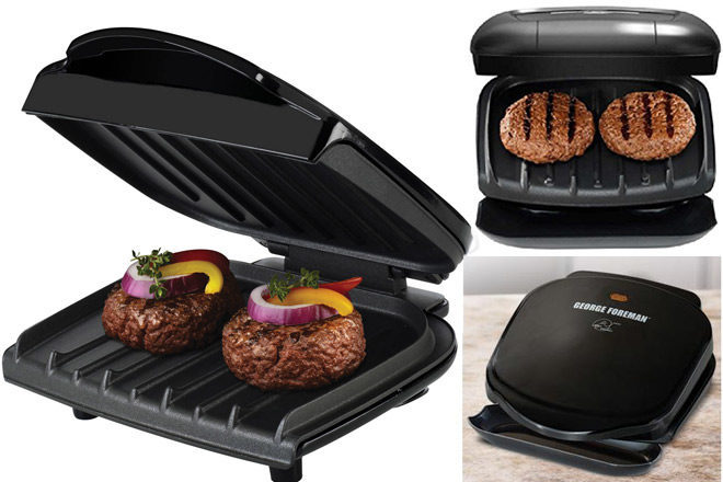 $11.65 (Reg $25) George Foreman 2-Serving Classic Plate Grill & Panini Press