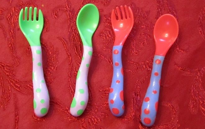 Amazon: Nuby Spoons and Forks 4-Pack ONLY $2.77 (Regularly $9) - Best Price!