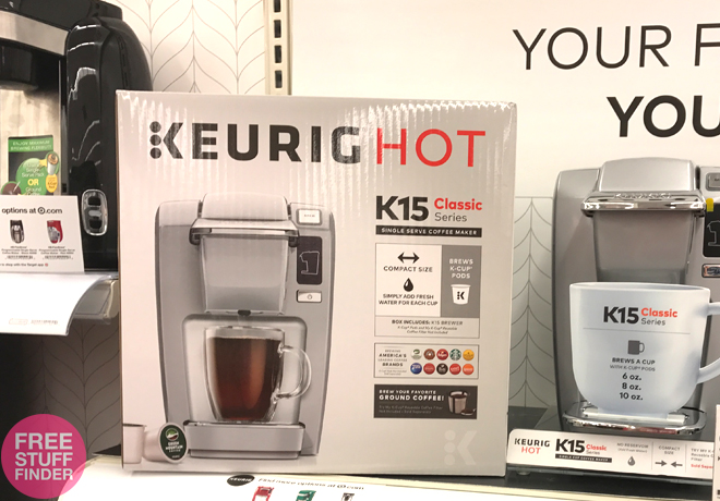 $67.99 (Reg $100) Keurig K15 Coffee Maker at Target