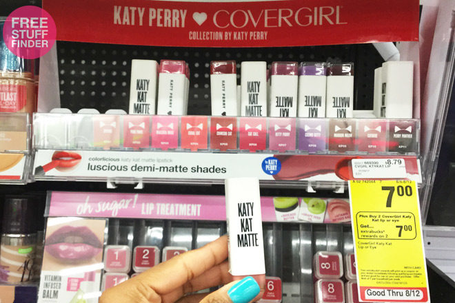 $1.50 (Reg $8.79) CoverGirl Katy Kat Lip or Eye Products at CVS