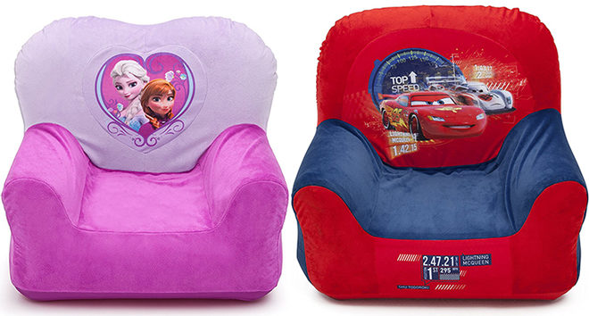 $10.99 (Reg $20) Frozen & Cars Kids' Club Chairs (Best Price!)