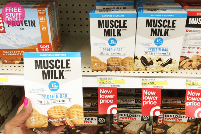 *HOT* $1.99 (Reg $8) Muscle Milk Protein Bars Multipack at Target (Print NOW!)