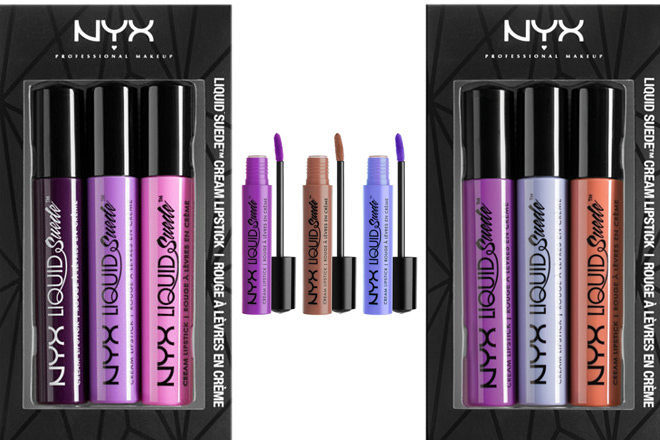 *HOT* $7.50 (Reg $15) NYX Liquid Lipstick 3-Packs + FREE Shipping