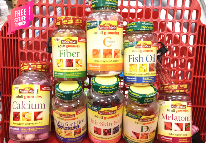 $6.99 (Reg $10) Nature Made Adult Gummy Vitamins at Target