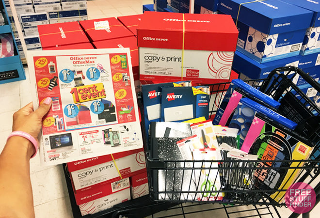 *HOT* 26 School Supplies for 22 Cents at Office Depot & Office Max