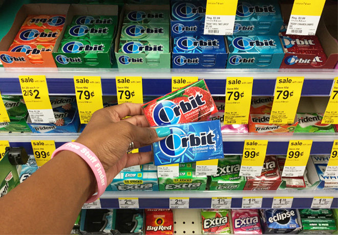 $0.74 Orbit Gum Single Packs at Walgreens