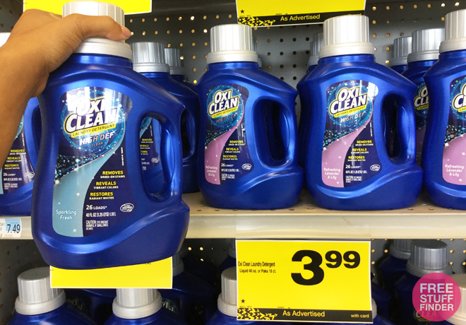 *HOT* $0.99 (Reg $7.49) OxiClean Laundry Detergent at Rite Aid