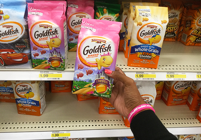 $1.19 (Reg $2) Goldfish Crackers at Target