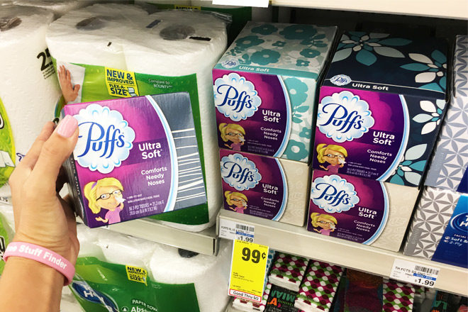 FREE Puffs Facial Tissues at CVS + $0.26 Moneymaker