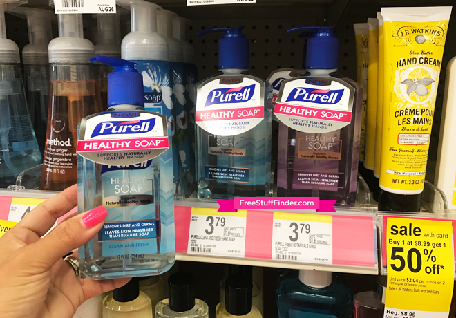 *HOT* $0.99 (Reg $3.79) Purell Healthy Hand Soap at Walgreens