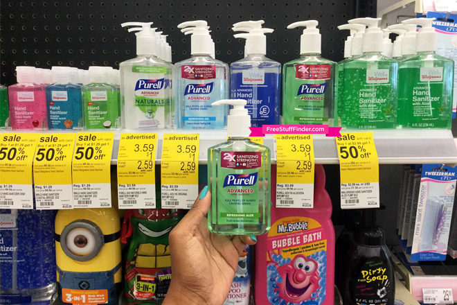 *HOT* $1.59 (Reg $3.59) Purell Advanced Hand Sanitizer at Walgreens