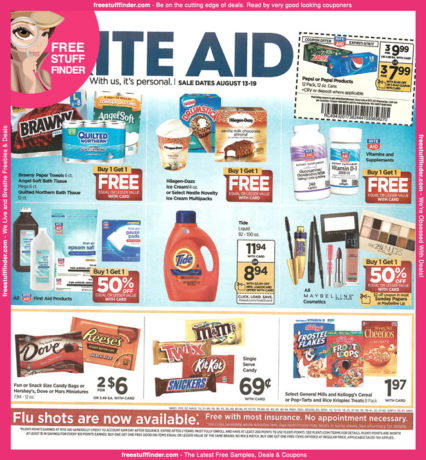 *HOT* Rite Aid Ad Preview (Week 8/13 – 8/19)
