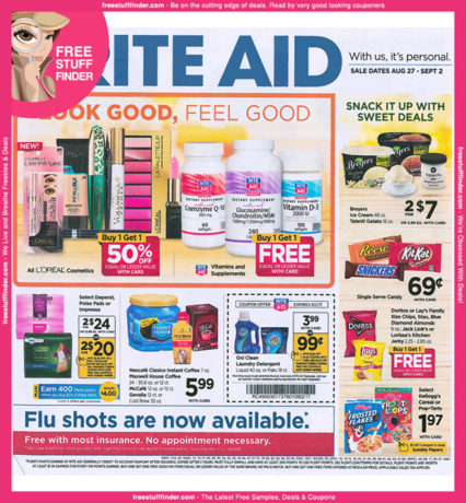 *HOT* Rite Aid Ad Preview (Week 8/27 – 9/2)