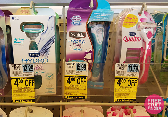 *HOT* $2.31 (Reg $13.79) Schick Quattro Razors at Rite Aid