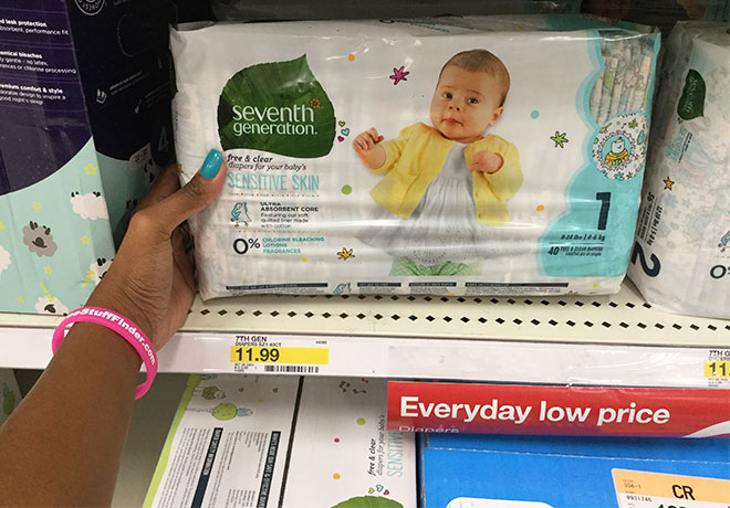 *HOT* $5.68 (Reg $12) Seventh Generation Diapers at Target