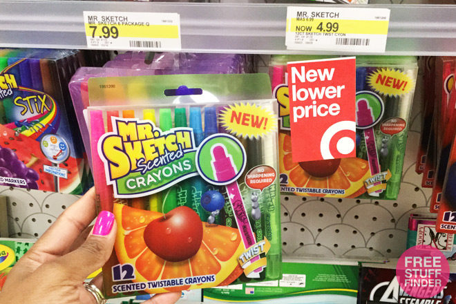 $2.49 (Reg $5) Mr. Sketch Scented Crayons at Target (Print Now!)