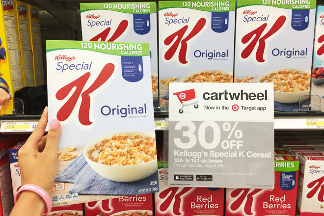 *NEW* High-Value Kellogg's Cereal Cartwheels + $1.49 Cereals at Target