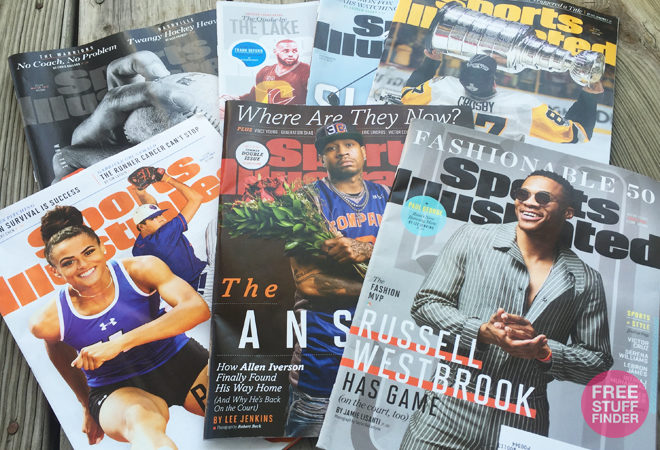 FREE 50 Issues of Sports Illustrated Magazine (1 Year Subscription!)