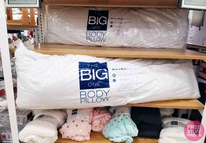 $6.99 (Reg $20) The Big One Body Pillow + FREE Shipping