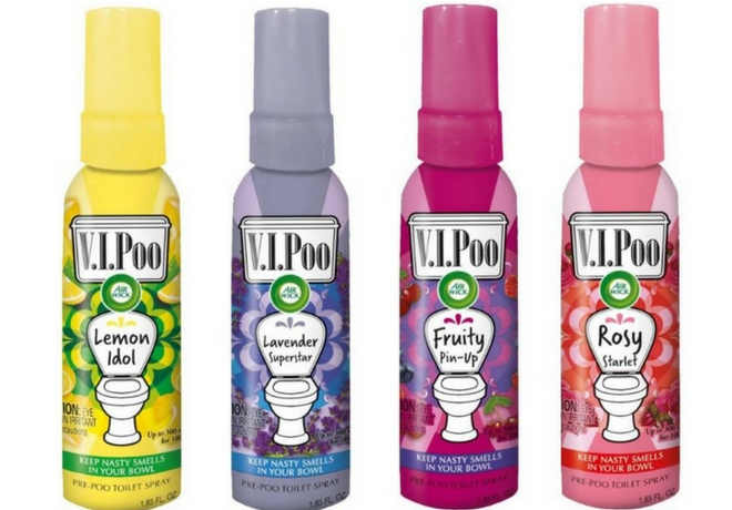 $4.21 (Reg $7.56) 2-Pack Air Wick V.I.Poo Toilet Spray + FREE Shipping