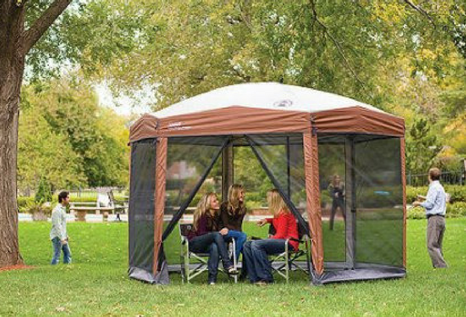 *HOT* $119 (Reg $184) Coleman Instant Screened Canopy