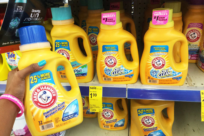 *HOT* $0.99 (Reg $6.49) Arm & Hammer Laundry Detergent at Walgreens