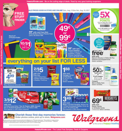*HOT* Walgreens Ad Preview (Week 8/13 – 8/19)