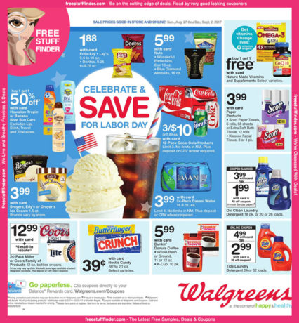*HOT* Walgreens Ad Preview (Week 8/27 – 9/2)
