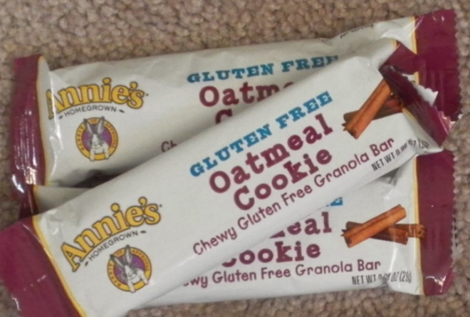 $1.50 Annie’s Gluten Free Chewy Granola Bars 5-Count Box