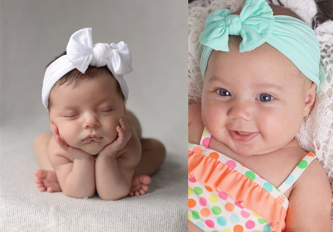 $2.95 (Reg $10) Baby Nylon Head Wraps