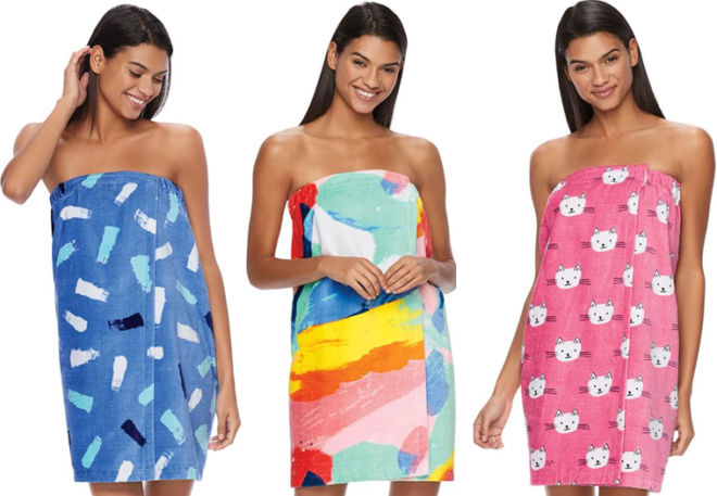*HOT* $6.99 (Reg $25) Women's Bath Wraps + FREE Shipping
